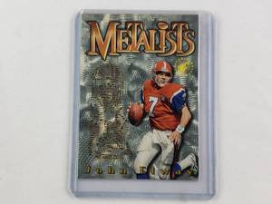lot 99 image: John Elway 1995 Tops Metalists No. M3