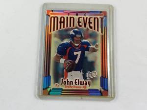 lot 100 image: John Elway 1998 Fleer The Main Event 5 of 10
