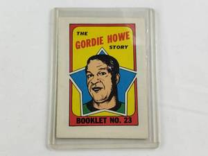 lot 107 image: The Gordy Howe Story Booklet No. 23