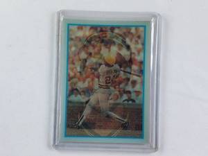 lot 118 image: Barry Bonds Rookie Holo 1986 Sportflics Card 13