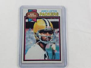 lot 133 image: James Lofton Rookie 1979 Topps No. 310