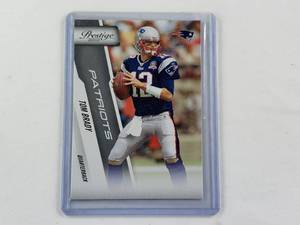 lot 134 image: Tom Brady 2010 Panini Prestige No. 118