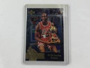lot 141 image: Michael Jordan Upper Deck The Jordan Collection 1987 NBA Slam-Dunk Champion JC5