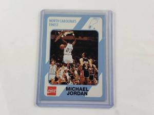 lot 143 image: Michael Jordan North Carolias Finest Coca-Cola Collegiate Collection 1989 #15