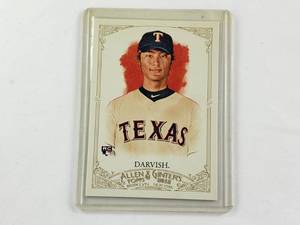 lot 150 image: Yu Darvish Rookie Allen & Ginters Topps 2012 No. 4