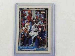 lot 179 image: Shaquille ONeal 199293 Rookie Topps No. 362