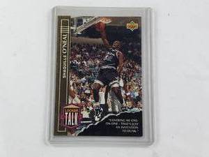 lot 183 image: Shaquille ONeal Locker Talk 93-93 Upper Deck LT3