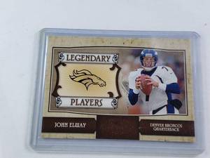 lot 188 image: John Elway Legendary Players 2007 Donruss Classics No. LP-28, Numbered 8071000