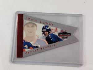 lot 189 image: John Elway Die Cut 1998 Contenders Playoff No. 189