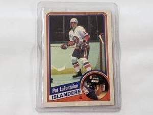 lot 202 image: Pat LaFontaine 1984 O-Pee-Chee No. 129