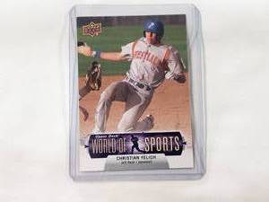 lot 208 image: Christian Yelich 2011 Rookie Upper Deck No. 23