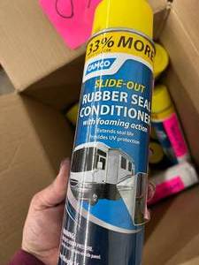 lot 60 image: 18 CANS SLIDE OUT RUBBER SEAL