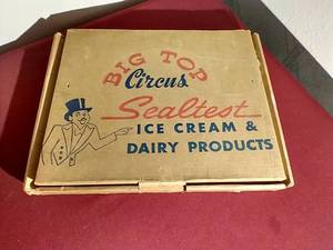 lot 13 image: Vintage Plaster Circus Painting Set