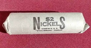 lot 18 image: Roll of 1950s Nickels