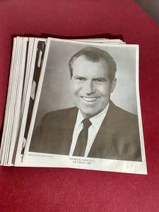 lot 24 image: Lot of Vintage Historical Photos - Presidents, Etc