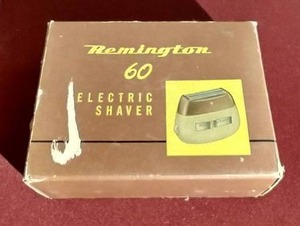lot 78 image: Vintage Remington 60 Electric Shaver & Box