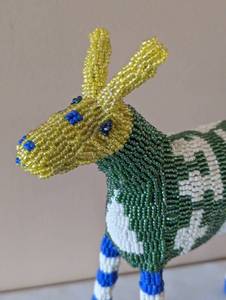 Colorful Beaded Animal Figurines