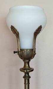Vintage Stiffel Torchiere Floor Lamp