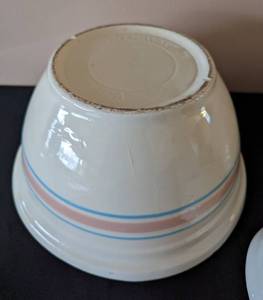 Vintage McCoy Stoneware Mixing Bowls