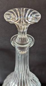Crystal Decanter and Miller Rogaska Candleholders