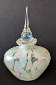 Art Glass and Crystal Perfume Bottles