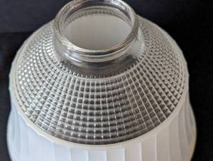Vintage Glass LampFixture Shade