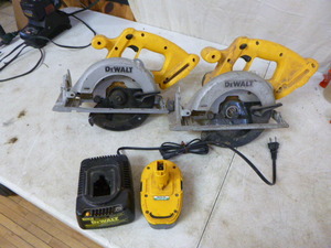 2 DeWalt 6 12 Circular Saws