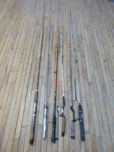 6 Fishing Rods