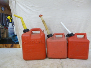 3 Gas Cans