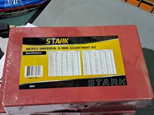 lot 465 image: Stark 407-piece Universal O-Ring Assortment Kit (New)