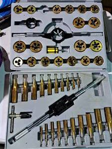 lot 449 image: 45-piece Metric Tap & Die Set