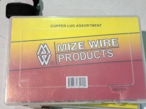 lot 462 image: Mize Wire Products Copper Lug Assortment