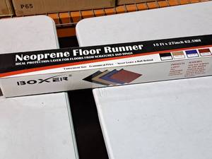 lot 496 image: Boxer Neoprene Floor Runner 15x27 (in original box)