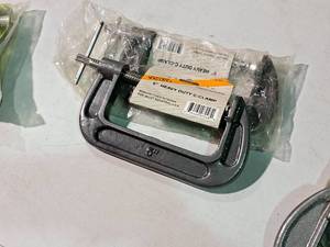 lot 526 image: Lot of (2) Valley Heavy Duty 5 C-Clamps