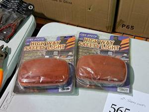 lot 565 image: Lot of (2) Cool Spots LED Highway Safety Lights