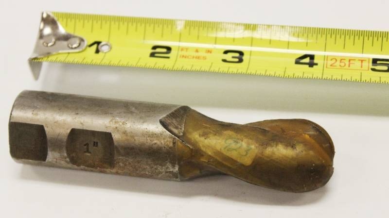 lot 24 image: 1 End Mill Bit 1 Shank, One flute