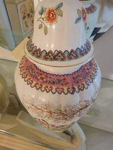 lot 73 image: Chinese Ginger Jar with Oriental Scene
