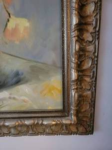 lot 33 image: Vibrant Original Oil Painting Floral Stilllife
