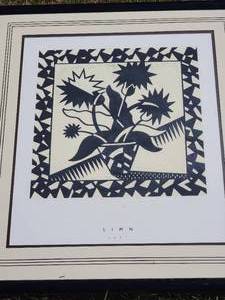 lot 36 image: Notan LIMN 1987 vintage poster