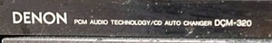 lot 66 image: Denon CD Auto Changer DCM-320