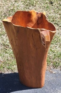lot 114 image: Organic Accents dECCO Chinese Fir Vase