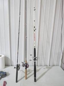 lot 10 image: Mixed Lot of Rod and Reel Combos