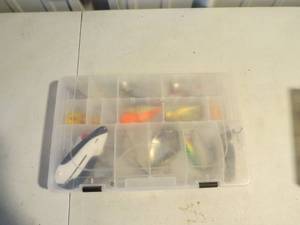 lot 15 image: 2 Tackle Trays with Lures