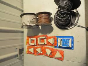 lot 70 image: Mixed Lot of Wire and Wiring Supplies