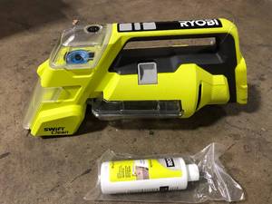 lot 44 image: ONE 18V Cordless SWIFTClean Spot Cleaner (Tool Only) by RYOBI  Customers Returns See Pictures