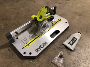 lot 37 image: ONE 18V 5-12 in. Flooring Saw with Blade (Tool Only) by RYOBI   Customer Returns See Pictures