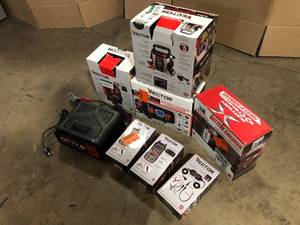 lot 40 image: Lot of Mixed Vector Power Tools Various Models and Conditions  Customers Returns See Pictures