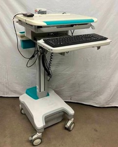 lot 17 image: MSRP $6000&nbspErgotron SV32-32026 StyleView Notebook Cart - Good Used Condition - 1st Pic Is A Stock Photo Untested - No Electronics Included