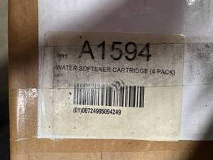 lot 53 image: MSRP $400  2 CASES&nbspNEW IN BOX Pentair WS-20BB Water Softening Resin Filter Cartridges - 8 TOTAL