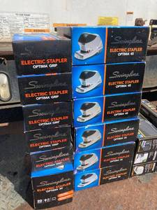 Electric Staplers Lot